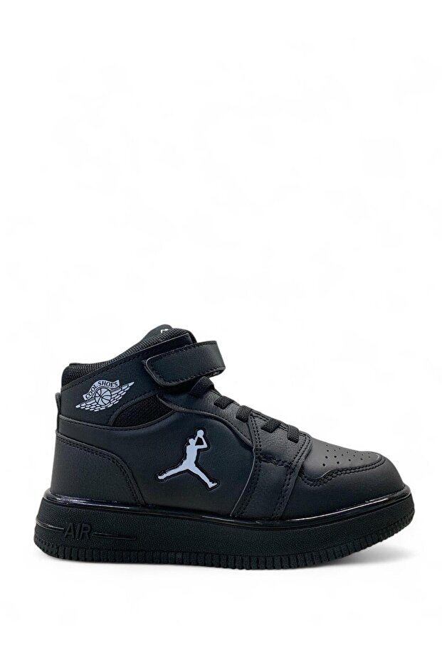 Haykat Orthopedic Unisex Children's Black High-Top Sneaker