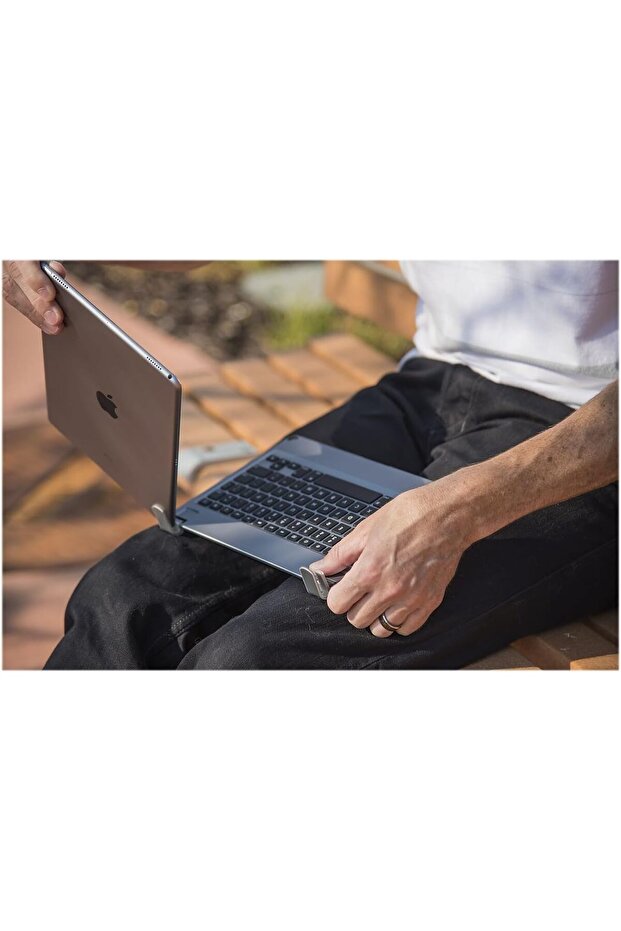 10.5 Keyboard for iPad Air (2019) | Aluminum Bluetooth 4.2 Keyboard with Backlit Keys (Space - 7