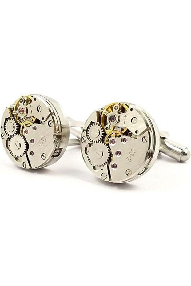 Watch Gear Vintage Cufflinks With Gift Box