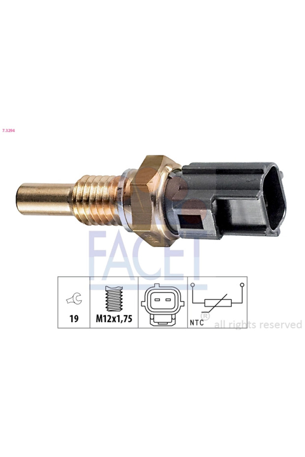 Coolant Temperature Sensor Ford Focus 1/Puma - 1