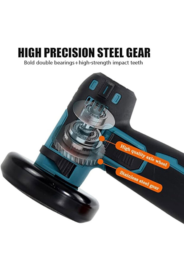 Mini portable cordless angular grinder - 3