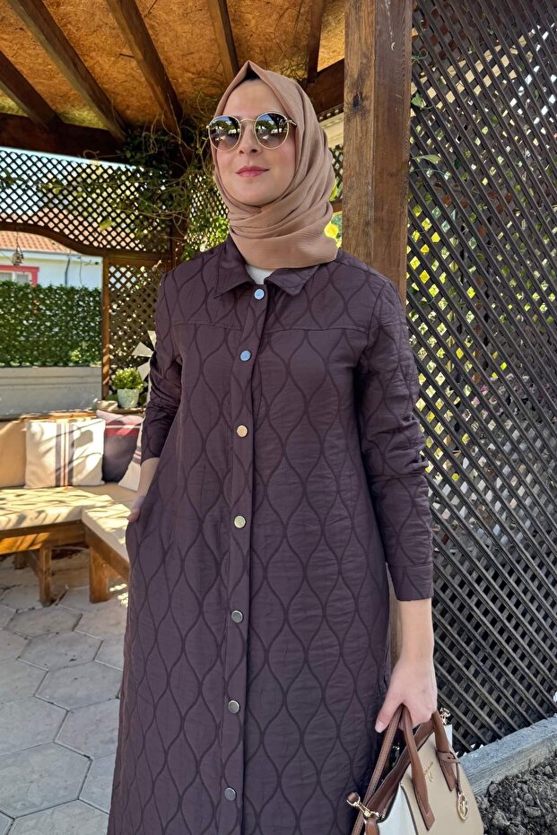 Elmas Kapitone Kap Kahve - 5