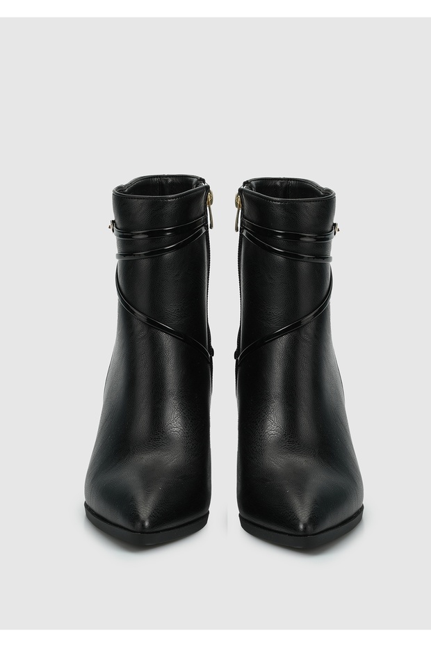 Siyah Kadın Bootie - 3