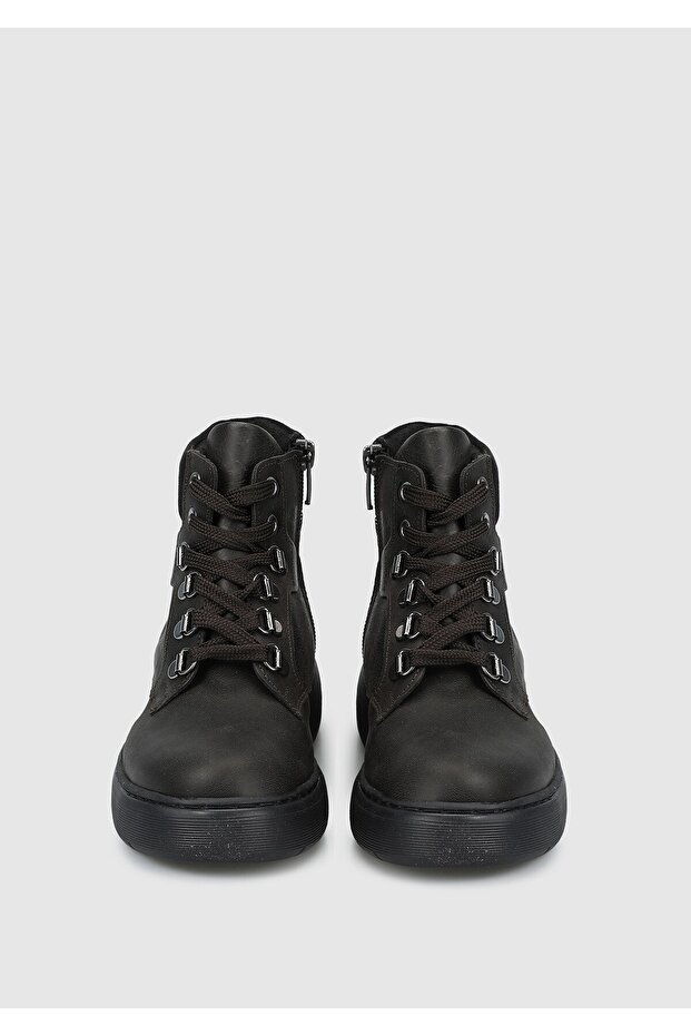 Kahve Deri Erkek Çocuk Bot - 3