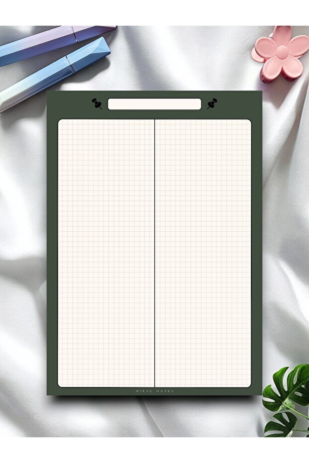 مفكرة منقوشة مقاس A4 - مفكرة - مفكرة (متقلب) - 3