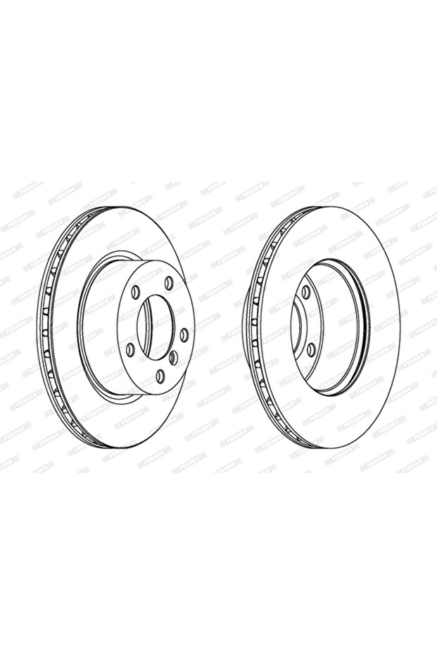 Спирачен диск BMW 1/3 - 2