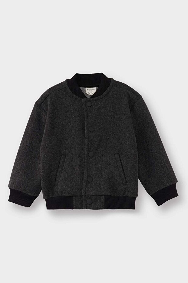 Baby Boy College Collar Bomber Jacket G3676A525Wn