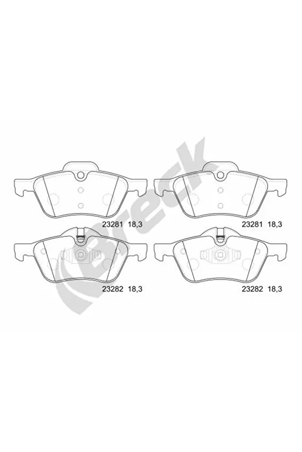 Mini Mini Disc Brake Pad Set - 1