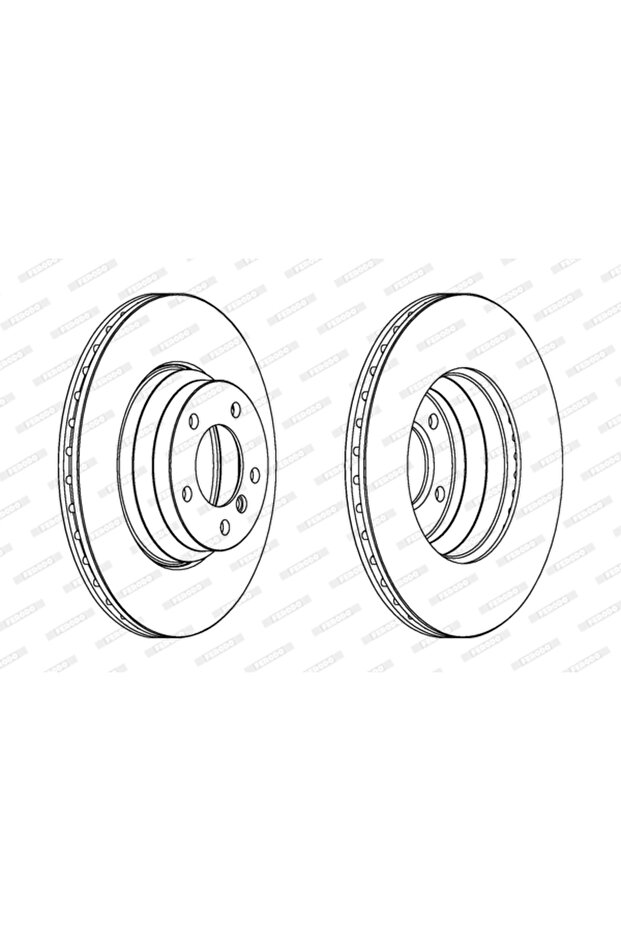 Спирачен диск BMW 1/3 - 1