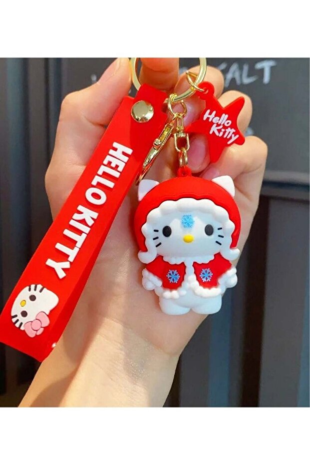 سلسلة مفاتيح على شكل شخصية كيتي (اختيار عشوائي) - 3