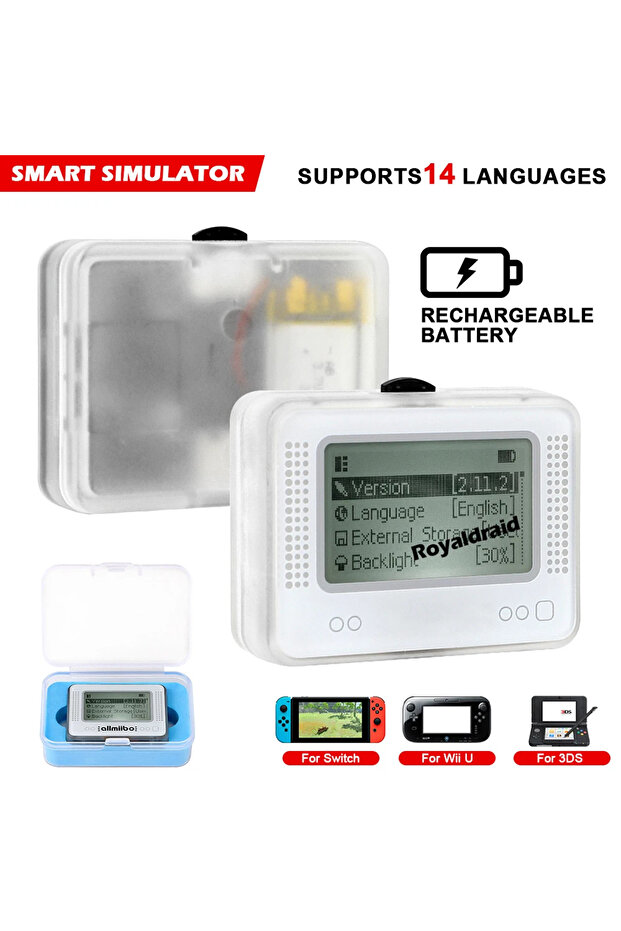 1 قطعة جديدة لتحسين تجربة الألعاب محاكي اللعبة بطاقة لا نهائية تمرير ذكي لمحاكي Amiibo Univ - 1