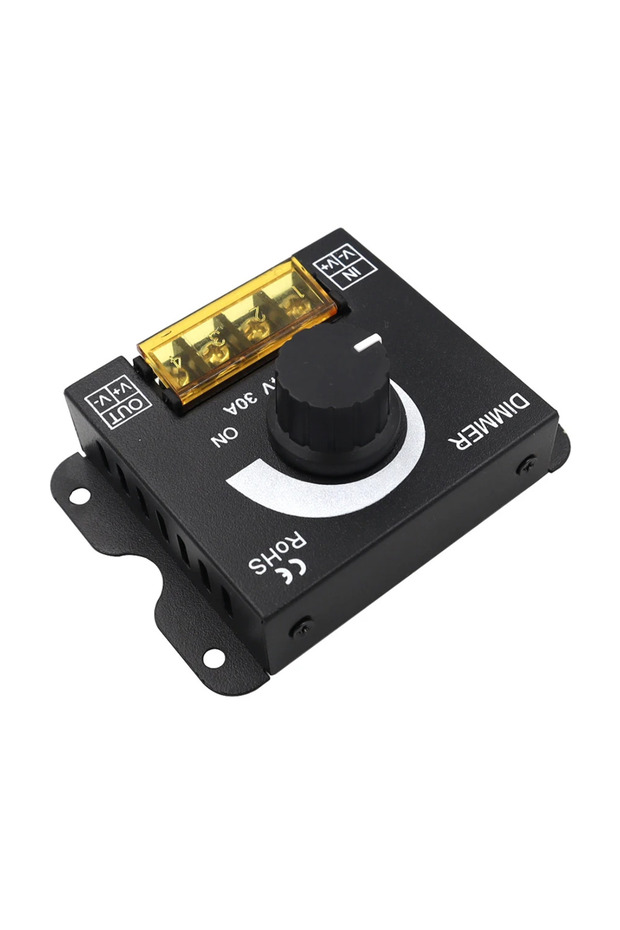 DC 12V-24V LED Dimmer Switch 30A LED Monochrome Controller PWM Digital Stepless Dimming for Lamp ... - 1