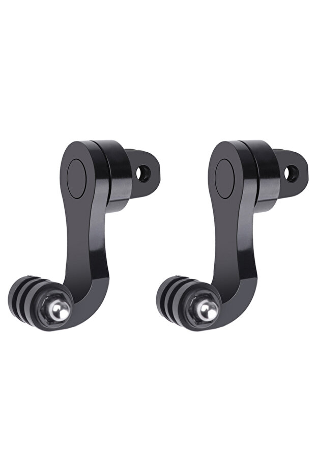 E2131-2 360° Vertical Bracket Adapter for GoPro Hero 11 10 9 Yi DJI SJCAM Motorcycle Helmet Chin Sta