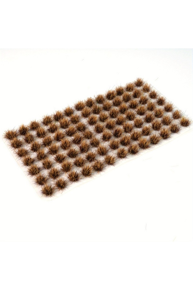 Withered Yellow 91tufts/box Static Model Grass Tuft, Model Grass Tufts for Patios Static Grass Tufts