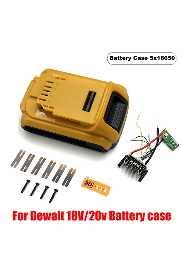 لوحة دائرة حماية شحن علبة البطارية PCB 18 فولت 20 فولت بطارية لـ Dewalt DCB183 DCB200 Li-ion ...