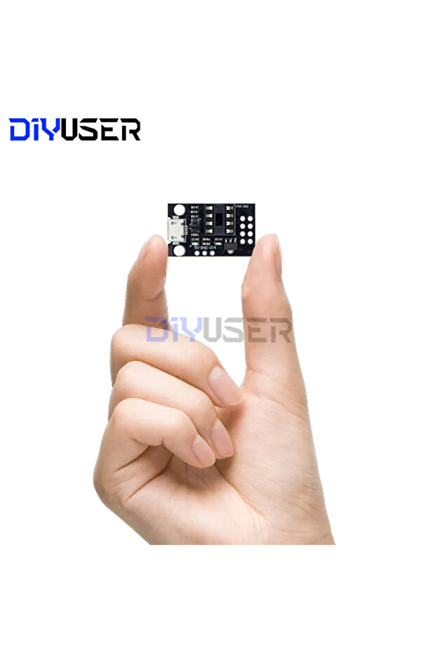 DIYUSER ATtiny13A / ATtiny25 / ATtiny45 / ATtiny85 Pluggable ATTINY Development Programming Bare ... - 6