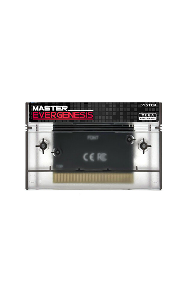 Transparent 2025 New Master System 1400 in 1 Game Cartridge ED MS Flash Card for USA EUR SEGA Master