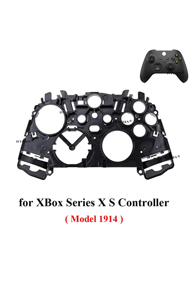 إطار IVYUEEN البلاستيكي الأوسط فقط لوحدة تحكم Xbox Series S X Core وغطاء لوحة الألعاب