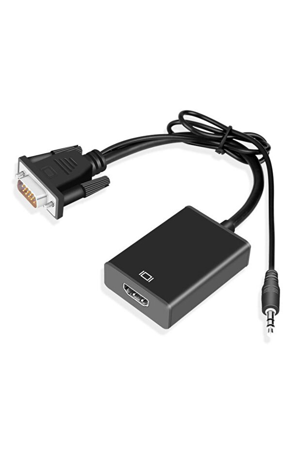 VGA TO HDTV VGA TO HD Converter for Computer Laptop TV Projector VGA Input HDMI-compatible Output H