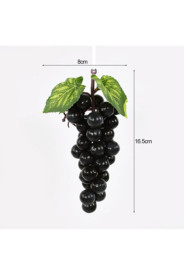 1 String A03 Artificial Grapes Bunches Simulation Fruits Grape for Home Kitchen Wine Decoration Wedd - 1