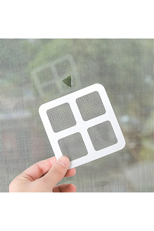 10 x10cm GRAY 5Pcs Window Screen Repair Tape Fix Net Window Home Adhesive Anti Mosquito Fly Bug Mosq
