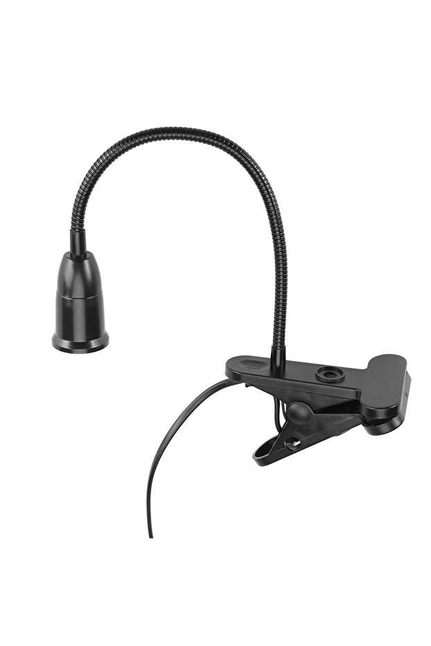 1.7m E27 Clamp Lamp Bases EU Plug Desk Lamps LED Bulb Hanging Light Socket Holder with Switch Wir... - 4