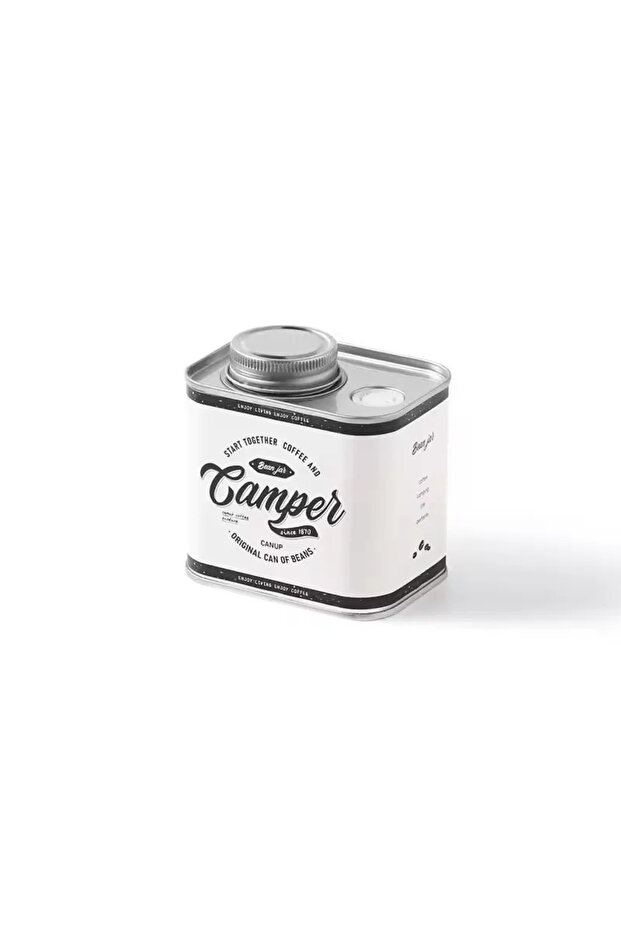 White G4842B 1/2pcs Household Kitchen Storage Jar, Sealed Coffee Bean Jar, Outdoor Camping Coffee Be