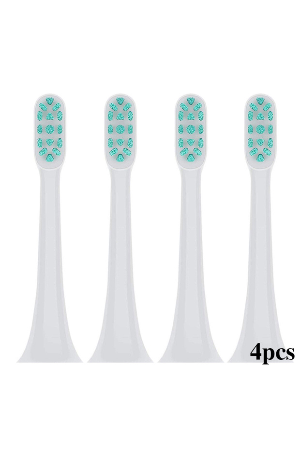 4PCS For Mijia Sonic Electric Toothbrush Heads Ultrasonic 3D Oral Whitening High-density T300 5...