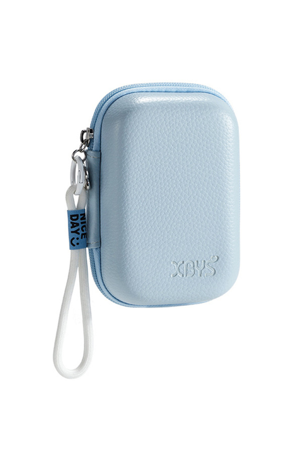 Acid Blue Mini CCD Camera Storage Box Protective Case Compatible with Panasonic Canon Olympus Camer