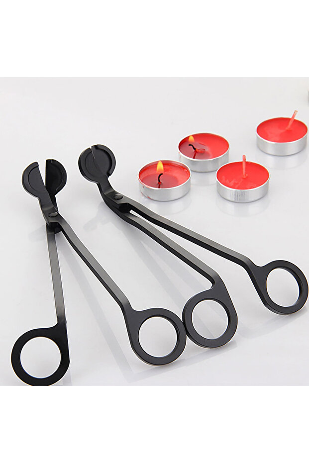 black 1PC scented candle wick shears
