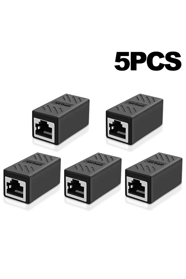 5 قطع من وصلة RJ45 Cat7 Cat6 محول إيثرنت واجهة جيجابت محول موسع الشبكة أنثى إلى