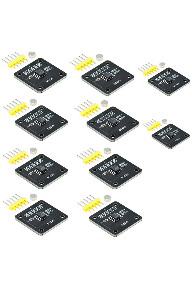 10pcs MT6701 Magnetic Encoder Module 14-Bit High Precision Angle Measurement Sensor Instead of AS560 - 1