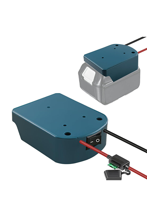 External Battery Adapter Converter for MT Makita 14V/18V Battery DIY Power Tool Box Accessories K...