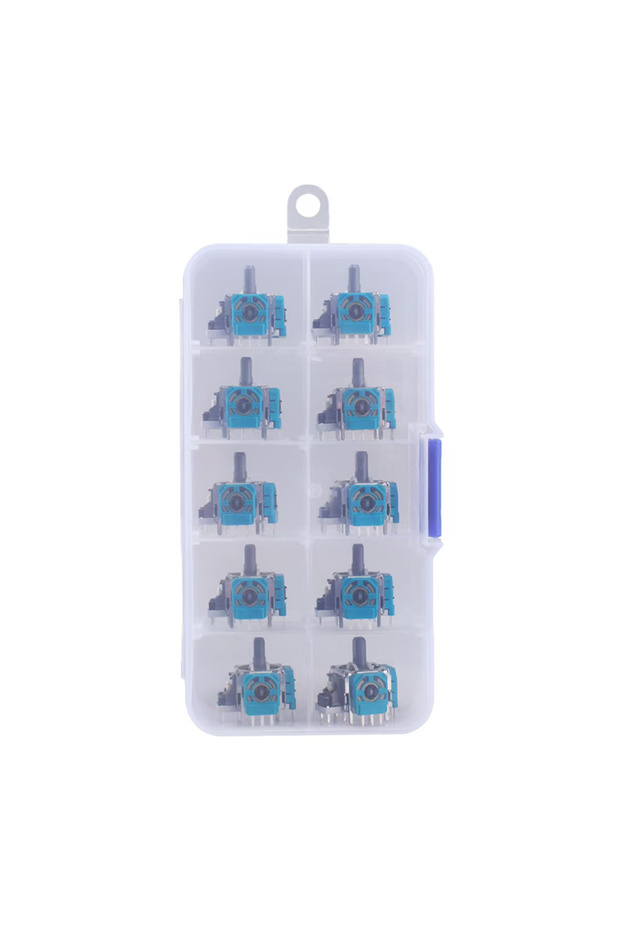 Ki-x-s-1box 10pcs Replacement 3D Analog Joystick ThumbStick Repair Parts Accessory Analog 3D Joystic