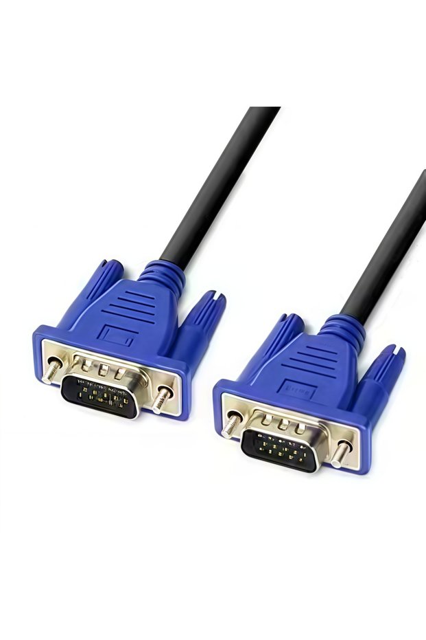 1.5m Black Premium VGA to VGA Cable4 5 Male to Male Monitor/Projector Video Cord with Ferrite Core,