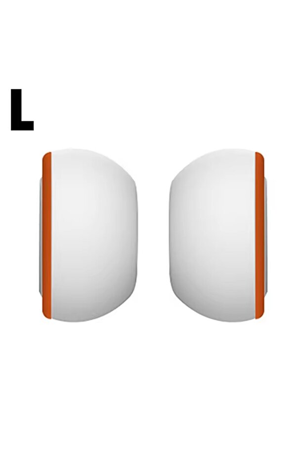 أطراف أذن من إسفنج الذاكرة الأبيض-L لسماعات AirPods Pro 2، وسادات أذن سيليكون بديلة لسماعات الأذن