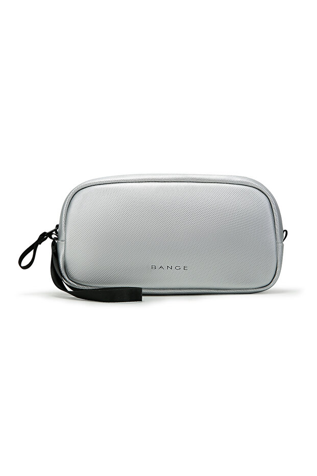 22 x 13 x 5 cm Silver BANGE Water Resistant Electronic Travel Bag Organizer for Mini Pouch Cable Cas