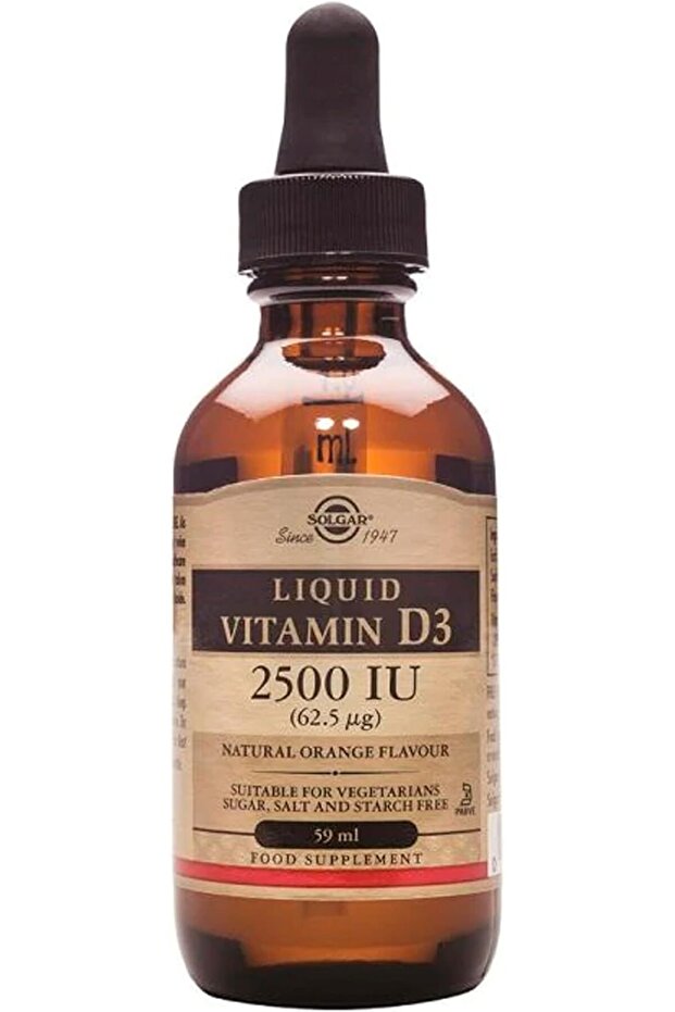 Liquid Vitamin D3 125 mcg (5,000 IU), 2 fl oz