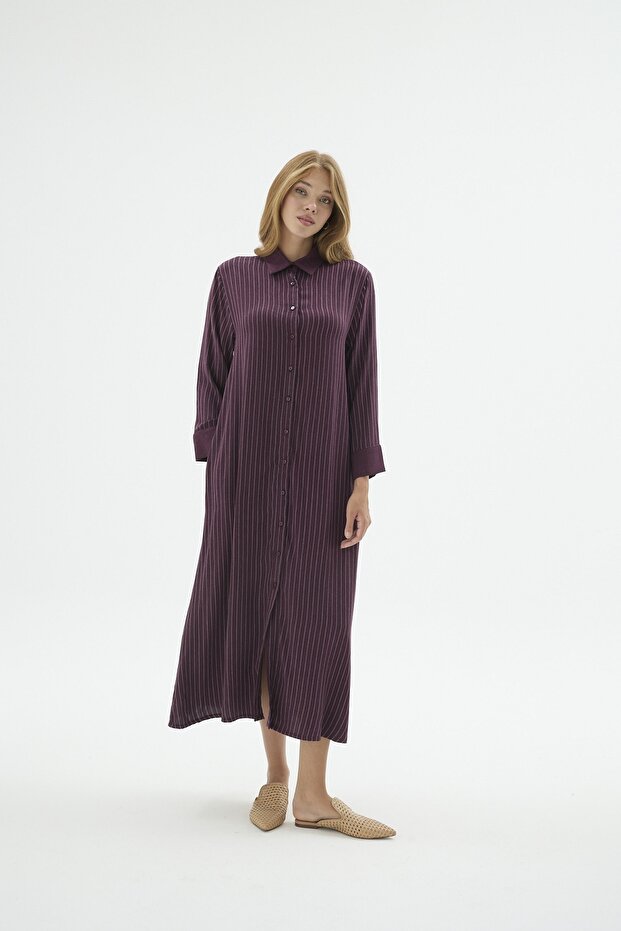 21410 Women's Long Shirt Dress