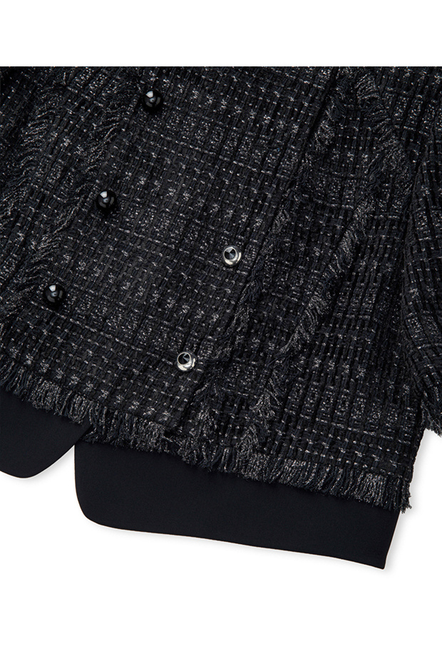 جاكيت منقوش بأزرار كارما - 4