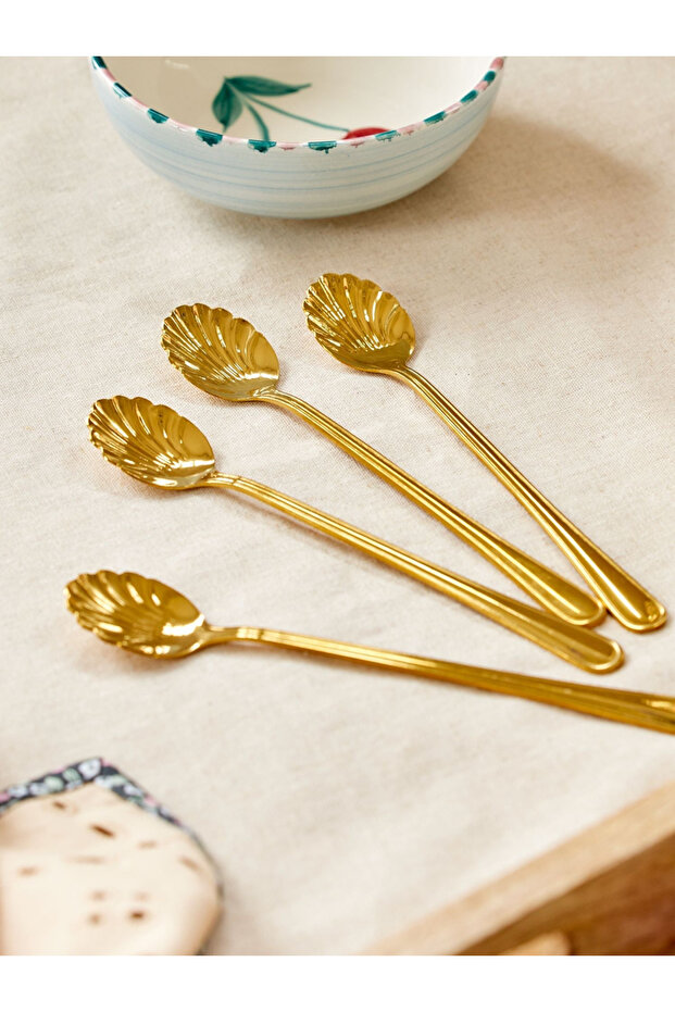 Paslanmaz Çelik - Latte Kaşığı - 3