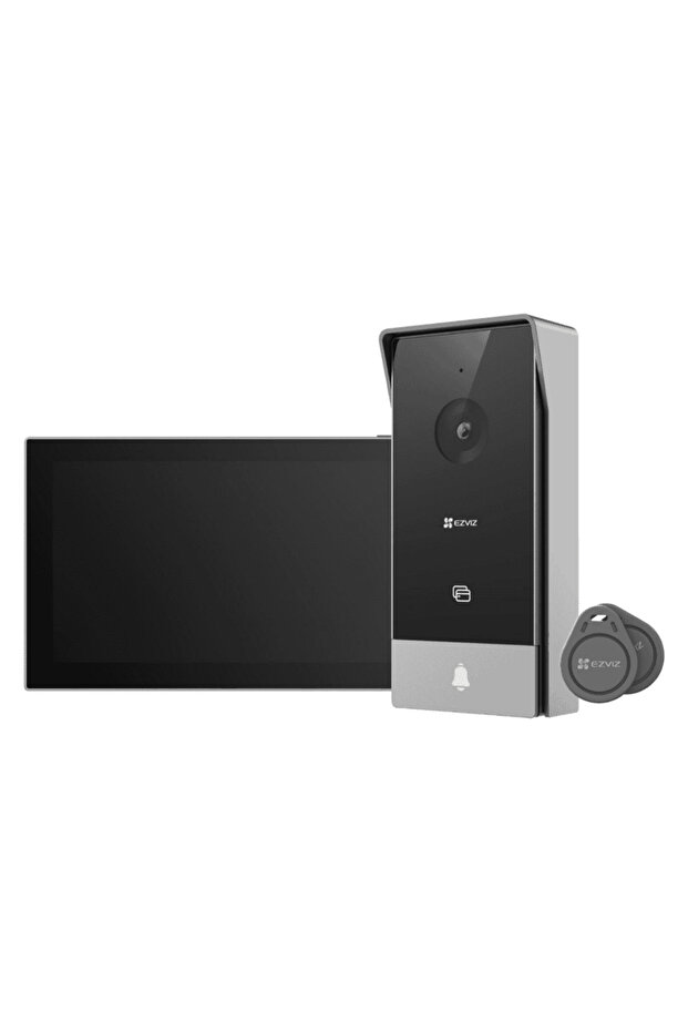 EZVIZ smart video intercom, 7-inch color touch screen, Wi-Fi, video call, change... - 1