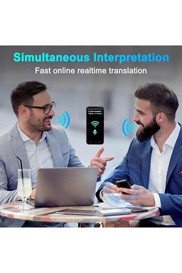 Carpower Language Translator Device, AI Intelligent Foreign Language Translator with 138 Languages, - 3
