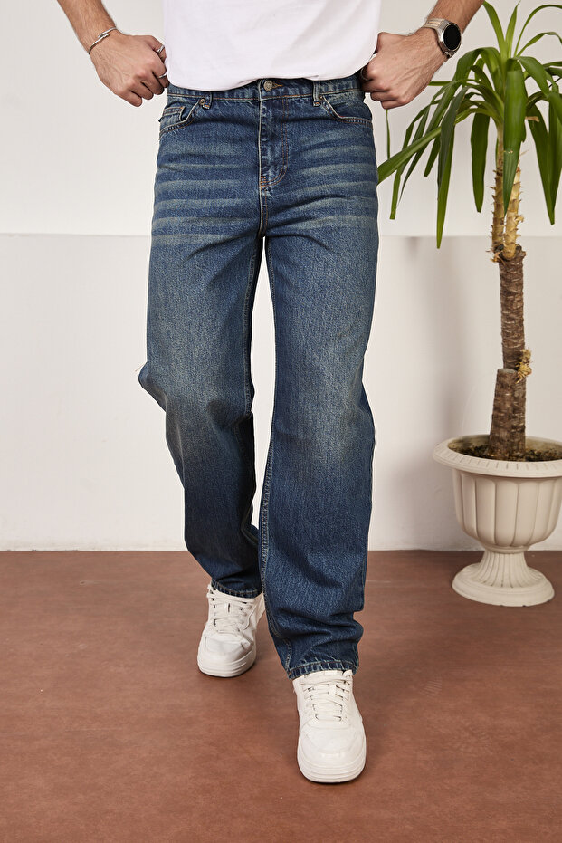 Men's Baggy Jeans Relaxed Fit Pants