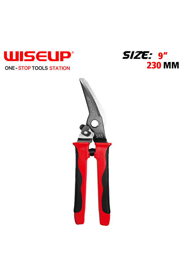 مقص كهربائي معكوف ''9 . - 2