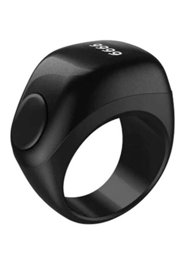 Smart Tasbih Plastic Zikr Flex Ring Black