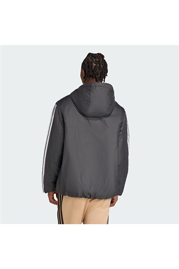 Essentials CLIMAWARM 3-Stripes Yalıtımlı Kapüşonlu Mont JM4042 - 2