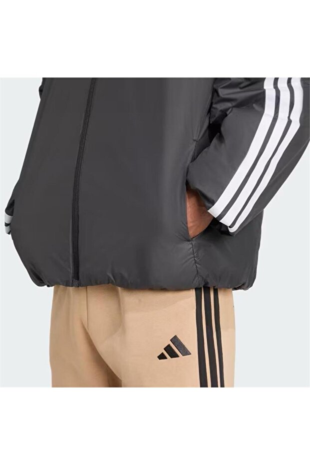 Essentials CLIMAWARM 3-Stripes Yalıtımlı Kapüşonlu Mont JM4042 - 6