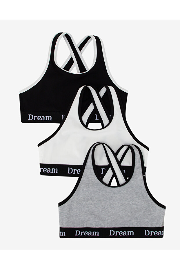 Padded Sports Bras (Pack Of 3)