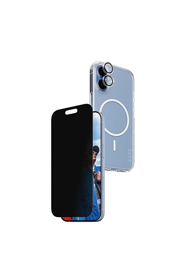 PanzerGlass® | CARE by PanzerGlass® 3-in-1 Flagship Privacy Bundle iPhone 17